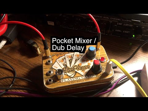 Dub Delay / Pocket Mixer in a Vintage Tin