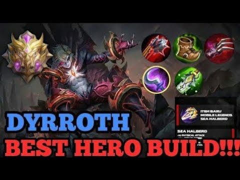Dyrroth Best Build 2021 | Top 1 Dyrroth Build | Dyrroth Gameplay - Mobile Legends: Bang Bang