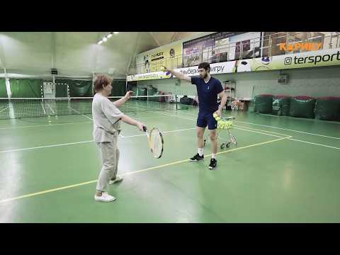 Бесплатные занятия по теннису и бадминтону начались для «колымских долголетов»