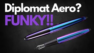 Diplomat Aero Funky Petrol Fountain Pen Review