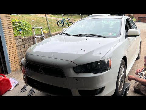 2011 Mitsubishi Lancer O2 sensor replacement 2008-2015 9th gen