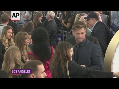 At the Los Angeles premiere of "Avengers: Endgame," stars Chris Hemsworth, Paul Rudd and Karen Gillan reflect on the "bittersweet" end to their Marvel characters' stories. (April 23)