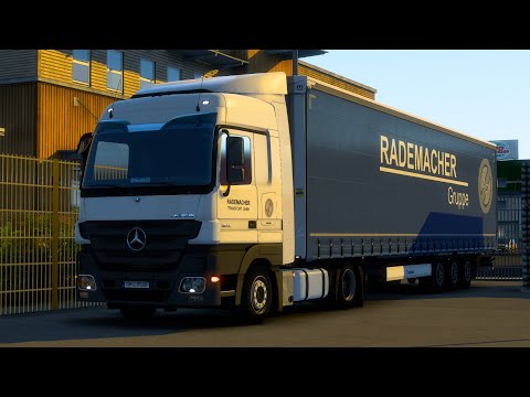 Ets2 1.40 RADEMACHER TRANSPORT GMBH Düssseldorf (D) - Metz (F)