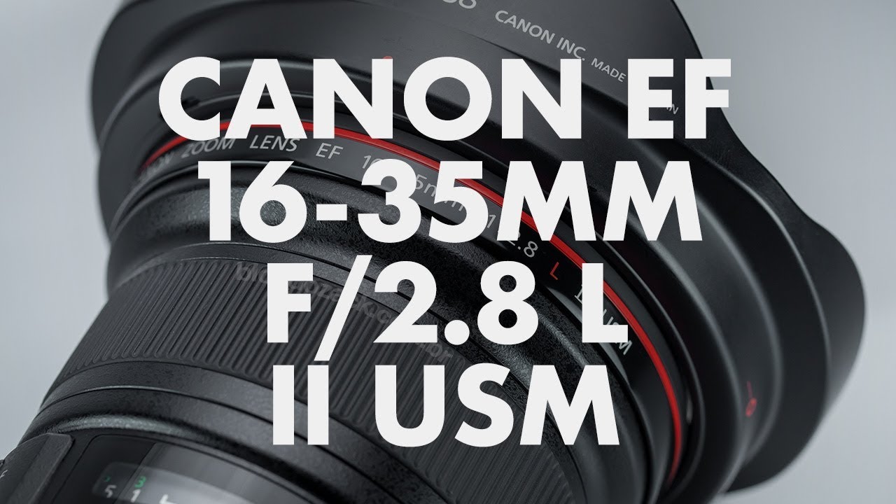 Lens Data - Canon EF 16-35mm f/2.8 L II USM Review