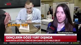 Akare Yurtdışı Eğitim Fuarları TV100 Ana Haber'de! Mart 2024 #yurtdışıeğitim