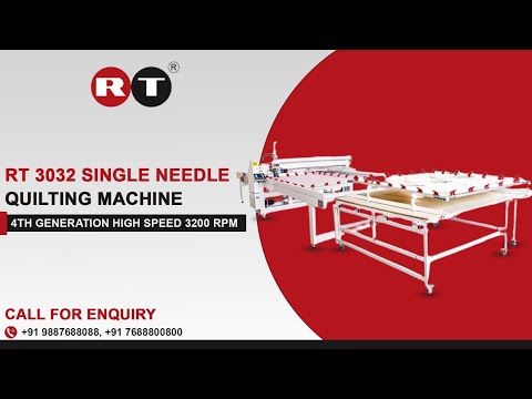 4th Generation High Speed Single Needle Quilting Machine