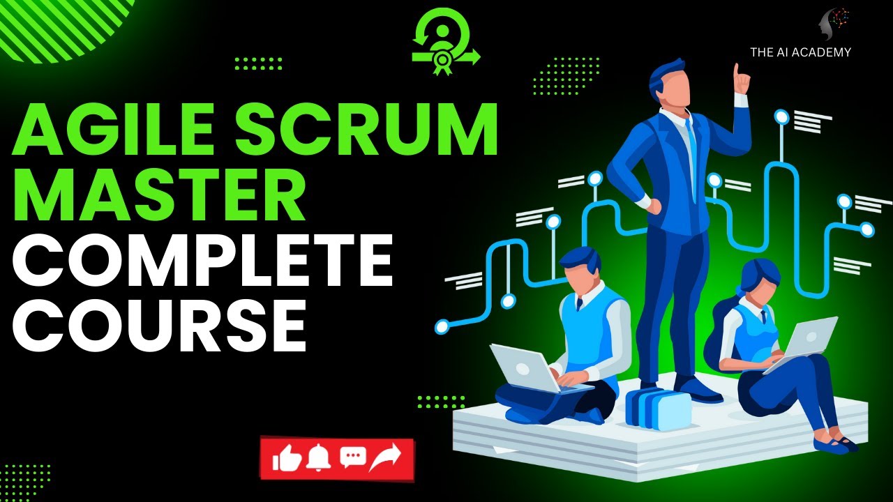 Agile Scrum Master Full Course 2024 #Agile #AgileMethodology #ScrumMasterCertification#ScrumMastery