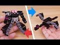 Micro LEGO brick dragon transformer mech - Draky
