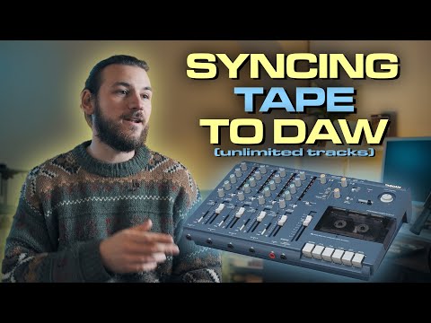 Unlimited TAPE Tracks?! PART 2 | How to SYNC Cassette Multitracks with DAW
