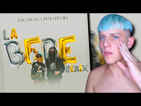 ESCUCHO REGGAETON MEXICANO x 1RA VEZ / BERTIAKA REACCIONA a Yng Lvcas & Peso Pluma - La Bebe (Remix)