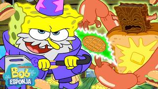 Bob Esponja | 3 Horas de Aventuras de Bob Esponja na Fenda do Biquíni 🧽 | Bob Esponja em Português