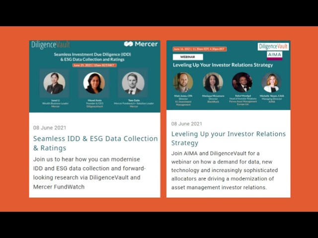 DiligenceVault product / service