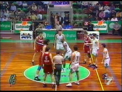A2 Play off 1994/'95 Banco Sardegna Sassari - Turboair Fabriano Basket 85-84
