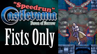 Nyarly Challenge (Dawn of Sorrow) completed in 3.5 hours