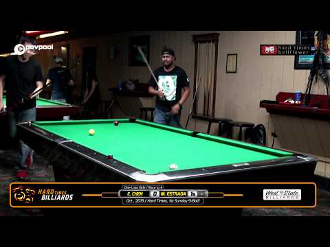 #7 - Eric CHEN vs Misael ESTRADA / Hard Times 9-Ball / Oct., 2019