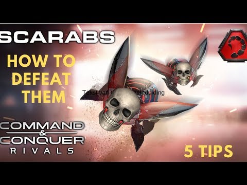 Command and conquer rivals scarabs 5 tips how to beat them!