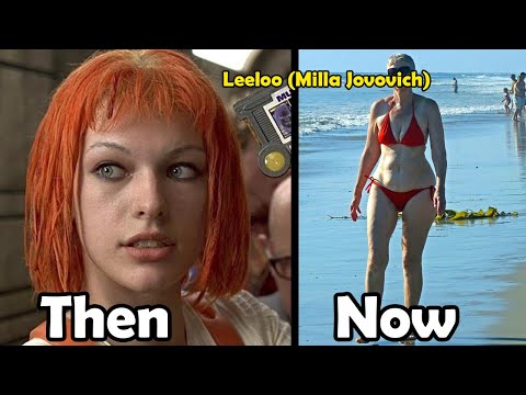 The Fifth Element (1997) ★ Cast Then and Now // Milla Jovovich