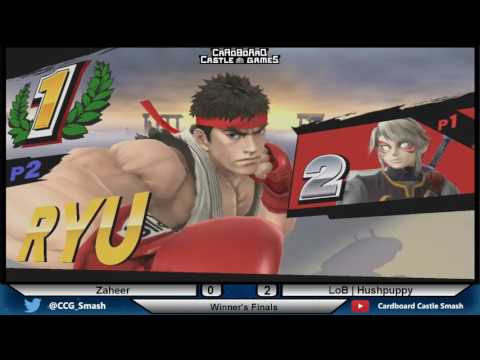 CCG Smash Singles 10/9/2016 - Zaheer vs. LoB | Hushpuppy