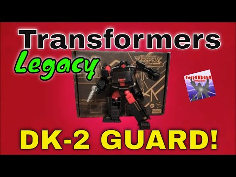 Transformers Legacy DK-2 Guard - GotBot True Review NUMBER 964