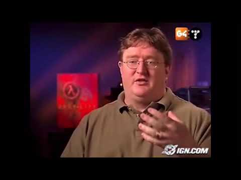Gabe Newell funny hand movements