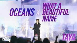 Oceans / What a Beautiful Name (feat. Michelle Martin)