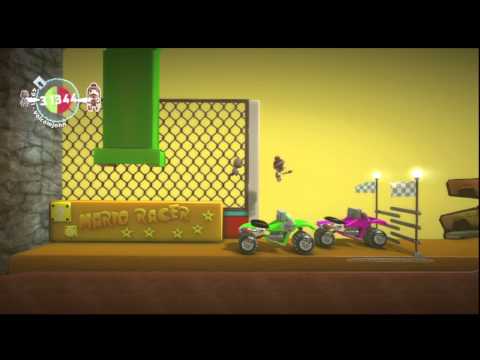 LittleBigPlanet 2 Community Level Mario Kart 64