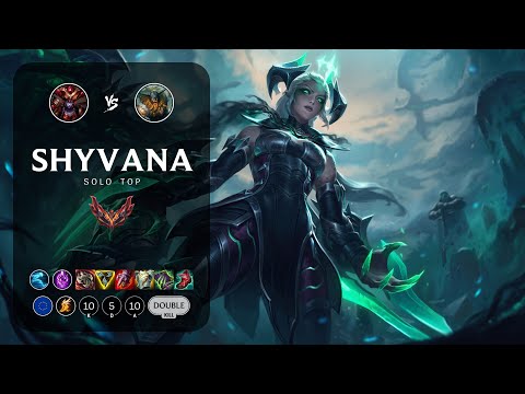 Shyvana Top vs Olaf - EUW Grandmaster Patch 13.16