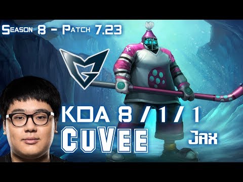 SSG Cuvee JAX vs OLAF Top - Patch 7.23 KR Ranked