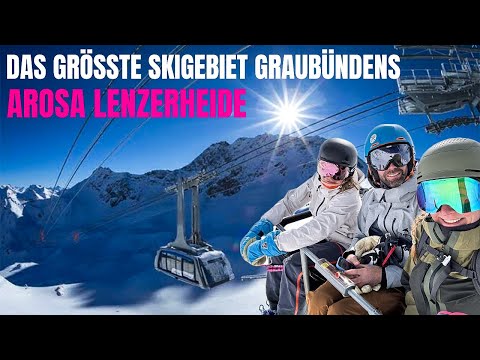 HIER SCHEINT IMMER DIE SONNE ☀️ - Das größte SKIGEBIET Graubündens: AROSA LENZERHEIDE