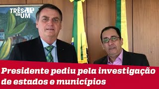 Bolsonaro rebate divulgação de conversa com Kajuru sobre CPI da Covid