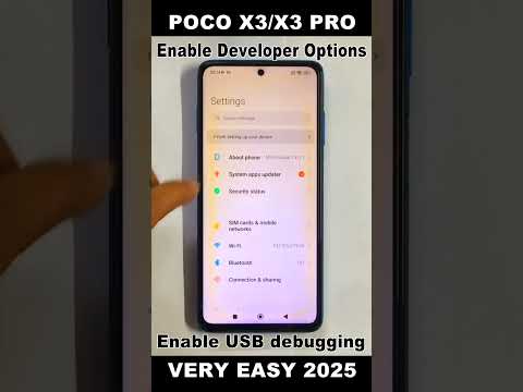 how to enable /developer options in poco x3 /x3 pro – activate advanced settings 2025