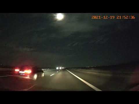 Noaptea pe Autostrada Pitesti Bucuresti A1, E81