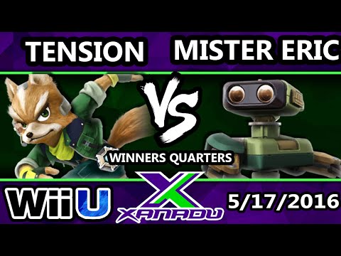 S@X 150 - Mister Eric (R.O.B) Vs. Tension (Fox) SSB4 Winners Quarters - Smash Wii U - Smash 4