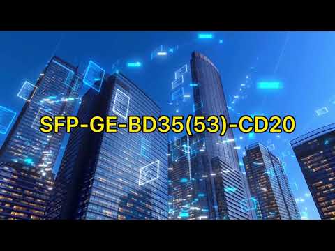 SFP-GE-BD35(53)-CD20【SFP 1.25G BIDI 1310/1550nm(1550/1310nm) 20km】