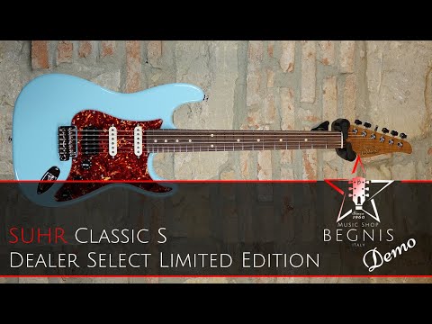 DEMO - SUHR CLASSIC S DEALER SELECT - LIMITED EDITION 2022 in Suhr Hombre Head BrownFace