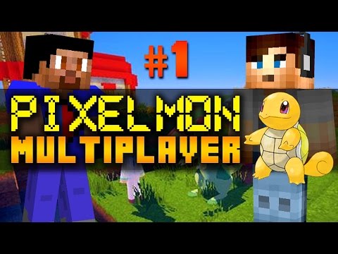 Minecraft Mods PIXELMON MULTIPLAYER - PIXELTOWN #1 with Vikkstar & Ali A (Minecraft Pokemon Mod)