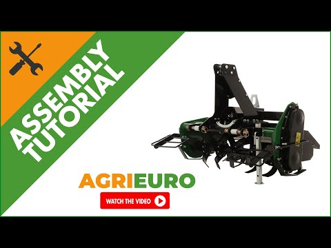 GreenBay Tractor-Mounted Rotary Tiller TL 85/95/105/115/125/135 - Assembly Tutorial Video