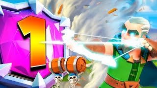 ROAD TO TOP 1 IN CLASH ROYALE #1