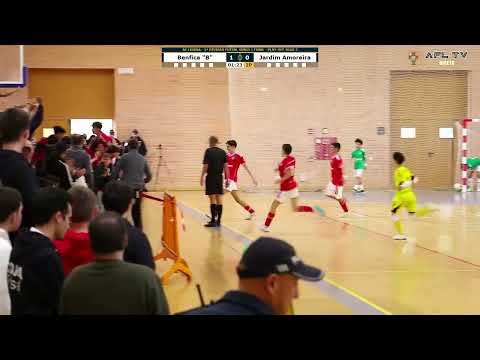 Resumo - SL Benfica 'B' x CD Jardim Amoreira - 1.ª Divisão Futsal Sub15 - Final - Jogo 2