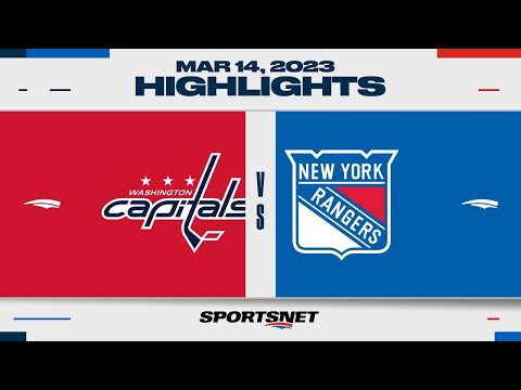 NHL Highlights | Capitals vs. Rangers - March 14, 2023
