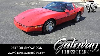 Video Thumbnail for 1986 Chevrolet Corvette Coupe