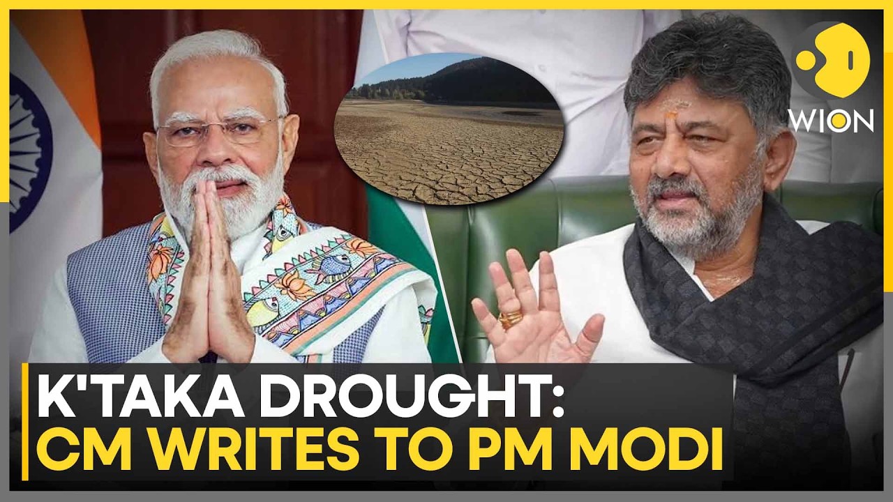 Karnataka CM Shivakumar Writes To PM Modi: Seeks Immediate Drought Relief Measures | WION