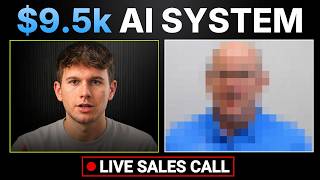 Watch me close a $9,500 AI Agency Client (Live Sales Call)