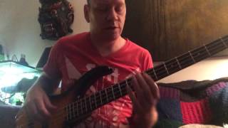 Mike Oldfield's Tubular Bells Part 3 Live Bass Riff