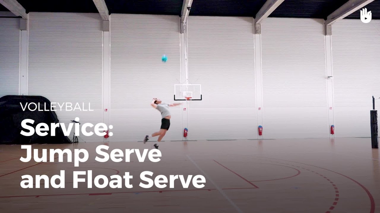 Service jump serve and float serve Learn to Play Volleyball Sikana