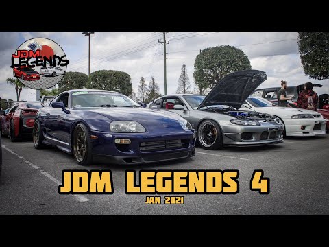 JDM LEGENDS 4 CAR SHOW @ MOJOS LAKELAND | SKYLINES, SUPRAS, RX7S, AND MUCH MORE | C.F.RACING | 4K