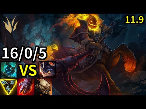 Hecarim Jungle vs Rumble - KR Challenger | Patch 11.9