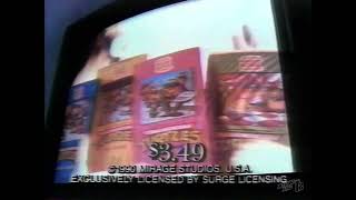 Burger King Teenage Mutant Ninja Turtles VHS Commercial 1990