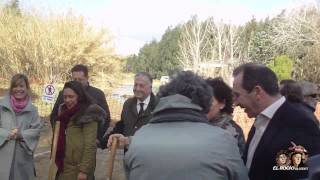 preview picture of video 'El Rocío - Primera piedra del puente del Camino de los Tarajales (Almonte)'