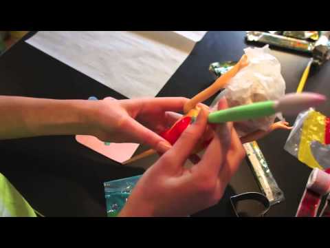 How to make a barbie cake - Doll cake - using fruit roll ups